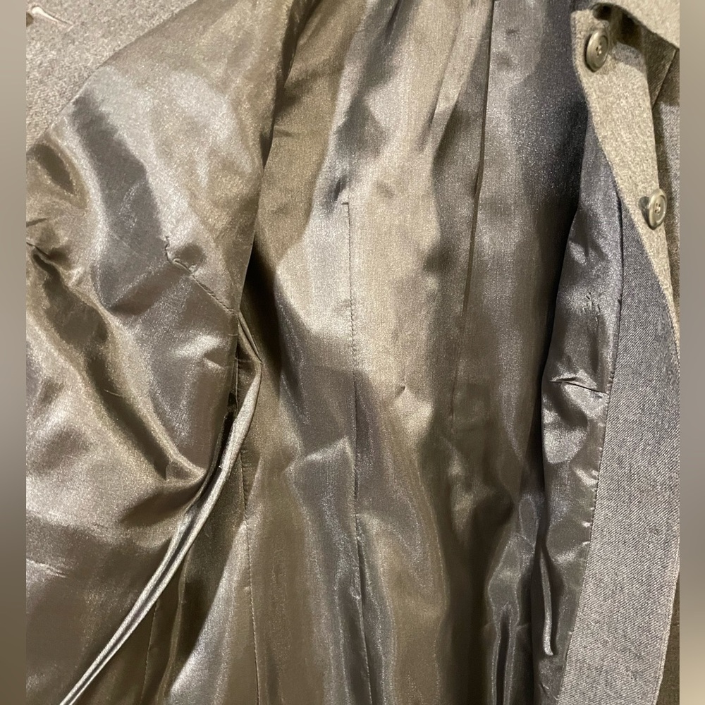 Pendleton Gray Wool Button Front Blazer Womens Ja… - image 5